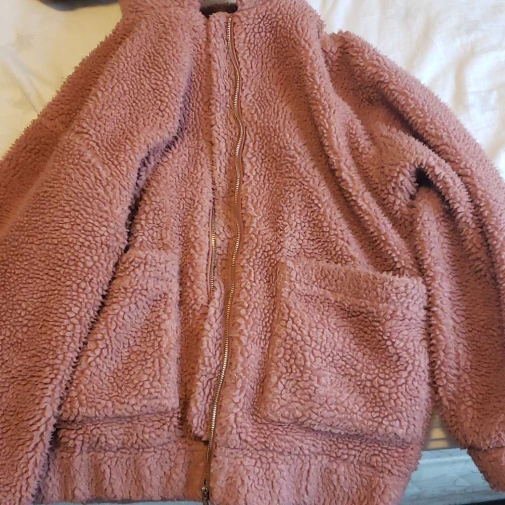 Pink coat